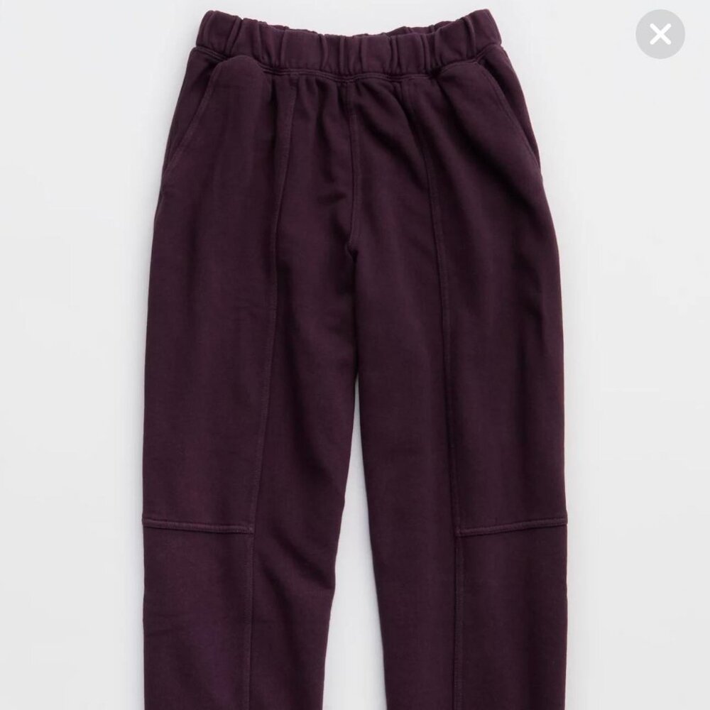 Aerie Cool Berry Sweatpants NEW WITH TAGS